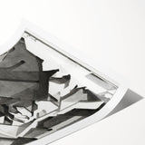 Modern Wall Art - Reijer Stolk’s Abstract Self-Portrait Print