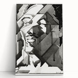 Modern Wall Art - Reijer Stolk’s Abstract Self-Portrait Print