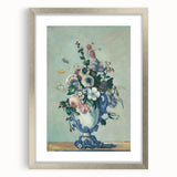 Modern Wall Art - Paul Cézanne’s Flowers in a Rococo Vase Print