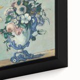 Modern Wall Art - Paul Cézanne’s Flowers in a Rococo Vase Print