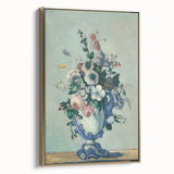 Modern Wall Art - Paul Cézanne’s Flowers in a Rococo Vase Print