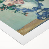 Modern Wall Art - Paul Cézanne’s Flowers in a Rococo Vase Print