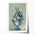 Modern Wall Art - Paul Cézanne’s Flowers in a Rococo Vase Print