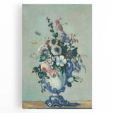 Modern Wall Art - Paul Cézanne’s Flowers in a Rococo Vase Print