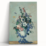 Modern Wall Art - Paul Cézanne’s Flowers in a Rococo Vase Print