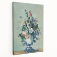 Modern Wall Art - Paul Cézanne’s Flowers in a Rococo Vase Print