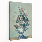 Modern Wall Art - Paul Cézanne’s Flowers in a Rococo Vase Print