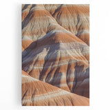 Vibrant stretched canvas artwork showcasing a dramatic cliff landscape in rich colors, ideal for enhancing home decor and art collections. Perfect for nature enthusiasts.