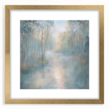 Office Interior Art - Tranquil Nature Landscape Canvas Print