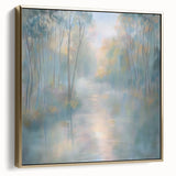 Office Interior Art - Tranquil Nature Landscape Canvas Print