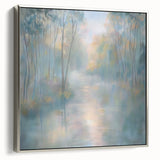 Office Interior Art - Tranquil Nature Landscape Canvas Print