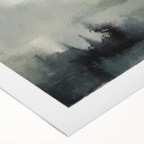 Abstract landscape wall art on rolled canvas, showcasing vibrant colors and dynamic shapes. Ideal for modern decor, this piece adds a contemporary touch to any room.