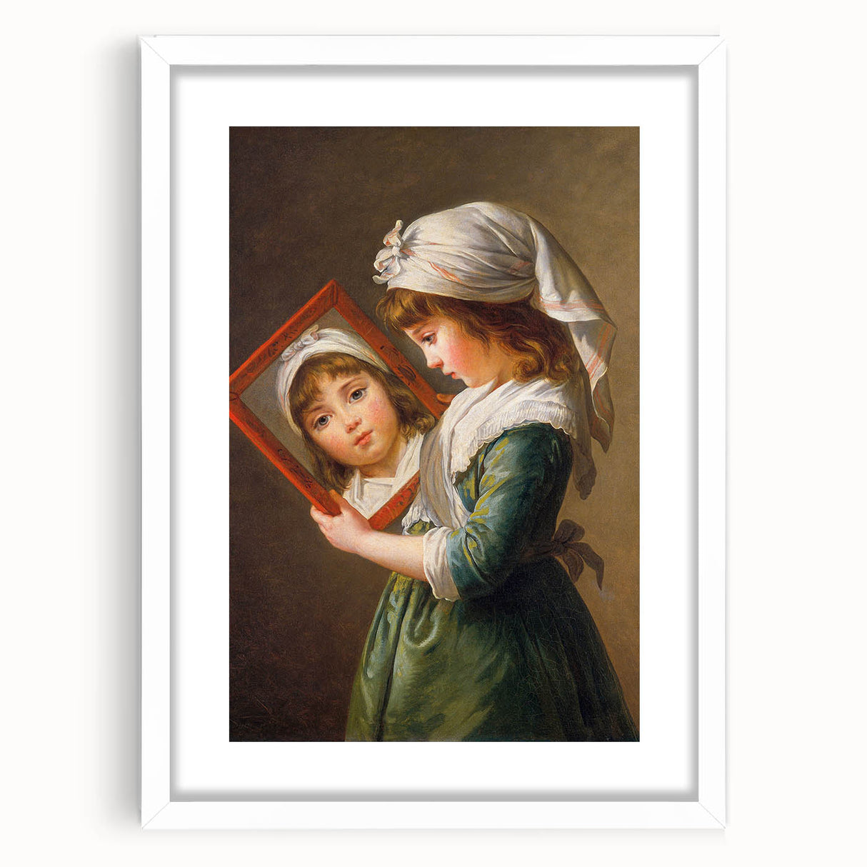 Baroque Art - Elegant Lady in Portrait, Classic Art Prints Collection