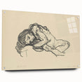 Expressionist Sketch of Reclining Woman – Modern Expressionism Print