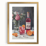 Extra large abstract art print featuring textured swirls in earthy tones, framed in gold, ideal for living room decor.