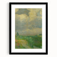 Impressionist Landscape Art: Lajos Csordák's Cloudy Sky Print