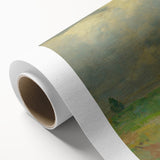 Impressionist Landscape Art: Lajos Csordák's Cloudy Sky Print