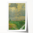 Impressionist Landscape Art: Lajos Csordák's Cloudy Sky Print