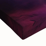 Close-up of a stretched canvas artwork depicting vibrant canyons in rich earth tones, showcasing intricate details and textures, perfect for enhancing modern home decor.