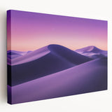 Stretched canvas artwork depicting a vibrant desert landscape in warm hues of orange and yellow, showcasing detailed cacti and rugged terrain, perfect for enhancing home decor.