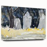 Modern Wall Art - Old Tombstones by Arthur Dove - Contemporary Decor