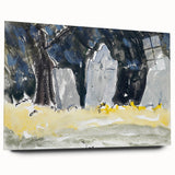 Modern Wall Art - Old Tombstones by Arthur Dove - Contemporary Decor