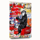 Vibrant Pop Art Wall Art – Colorful Follow Your Dreams Canvas