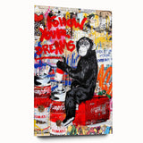 Vibrant Pop Art Wall Art – Colorful Follow Your Dreams Canvas