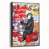 Vibrant Pop Art Wall Art – Colorful Follow Your Dreams Canvas