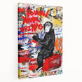 Vibrant Pop Art Wall Art – Colorful Follow Your Dreams Canvas