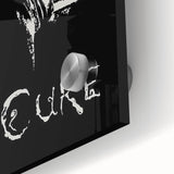Vintage Retro Poster Art: The Cure Black and White Wall Art