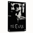 Vintage Retro Poster Art: The Cure Black and White Wall Art