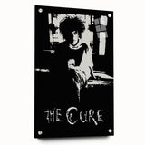 Vintage Retro Poster Art: The Cure Black and White Wall Art