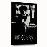 Vintage Retro Poster Art: The Cure Black and White Wall Art