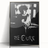 Vintage Retro Poster Art: The Cure Black and White Wall Art