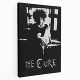 Vintage Retro Poster Art: The Cure Black and White Wall Art