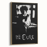 Vintage Retro Poster Art: The Cure Black and White Wall Art