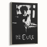 Vintage Retro Poster Art: The Cure Black and White Wall Art