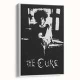 Vintage Retro Poster Art: The Cure Black and White Wall Art