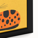 Playful Orange Cat – Boys Room Wall Art