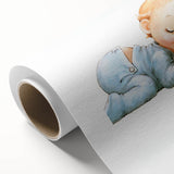 Sleeping Baby Nursery Wall Art - Framed Baby Room Print