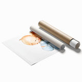 Sleeping Baby Nursery Wall Art - Framed Baby Room Print