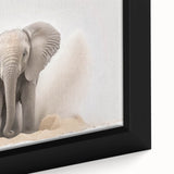 Adorable Baby Elephant Wall Art - Perfect for Kids Room Decor