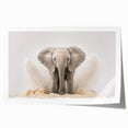 Adorable Baby Elephant Wall Art - Perfect for Kids Room Decor