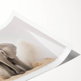 Adorable Baby Elephant Wall Art - Perfect for Kids Room Decor