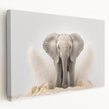 Adorable Baby Elephant Wall Art - Perfect for Kids Room Decor