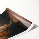 Extra large wall art featuring line art flowers in soft gray tones on a rolled print, ideal for large living room decor.