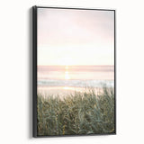 Black and white landscape art painting on framed canvas depicting a vintage summer scene, ideal for bedroom decor.