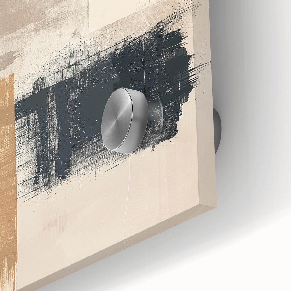 Mid Century Modern Geometric Art - Neutral Abstract Minimalist Decor