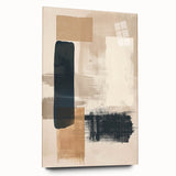 Mid Century Modern Geometric Art - Neutral Abstract Minimalist Decor